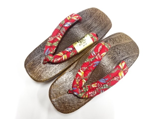 JAPANESE KIMONO / PAULOWNIA GETA (23CM)